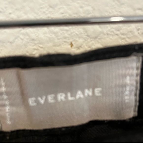 Everlane black boot cut raw hem jeans size 27 - Picture 3 of 5